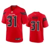 dameon pierce texans red 2024 alternate jersey