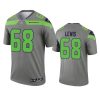 damien lewis seahawks 2021 inverted legend steel jersey