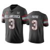 damon payne black 2021 under armour all america game jersey