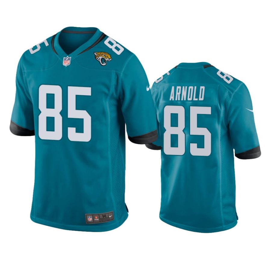 dan arnold jaguars teal game jersey