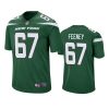 dan feeney jets green game jersey