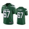 dan feeney jets green vapor jersey