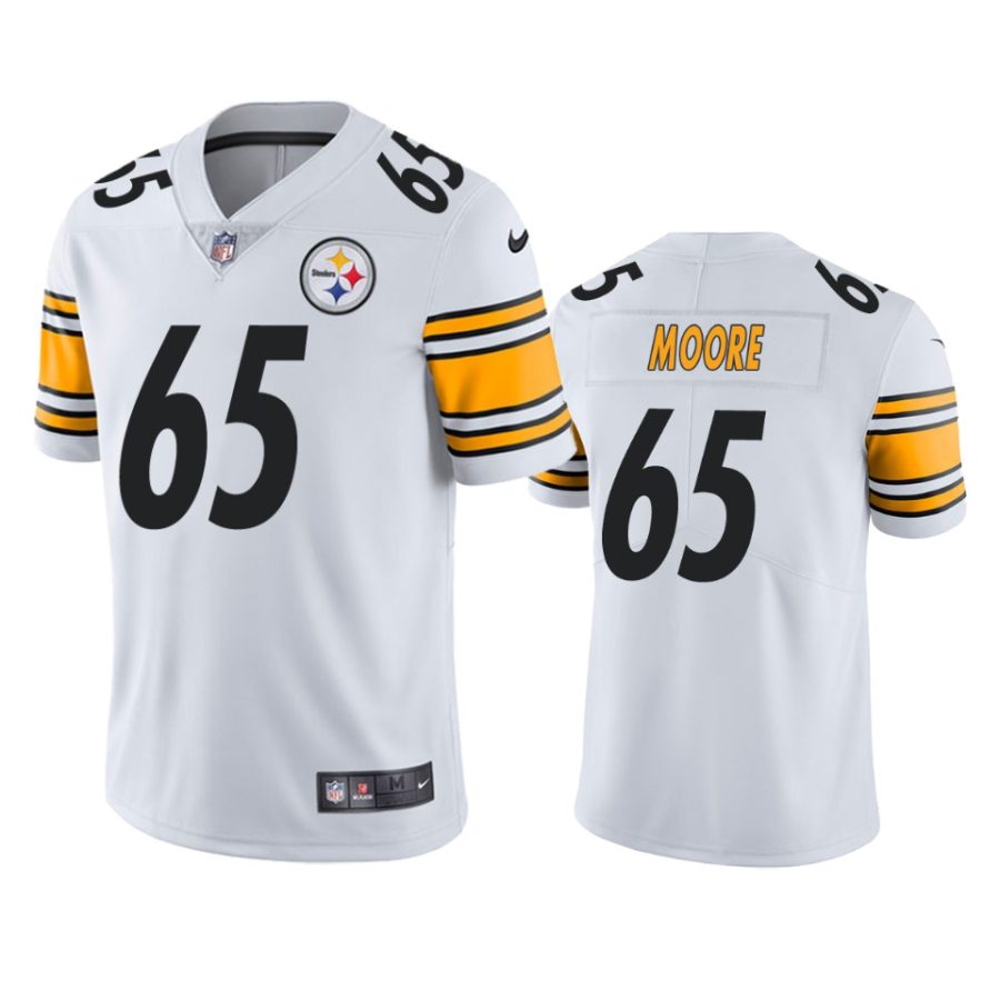 dan moore steelers white vapor limited jersey