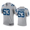 darius leonard colts 2021 inverted legend gray jersey