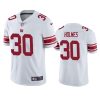 darnay holmes giants white vapor jersey