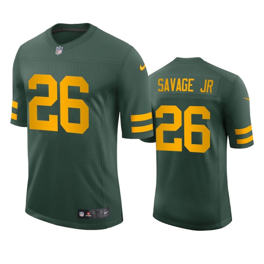 darnell savage jr. packers green vapor jersey