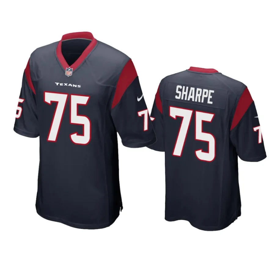 david sharpe texans navy game jersey