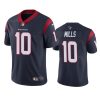 davis mills texans vapor limited navy jersey