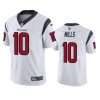 davis mills texans vapor limited white jersey