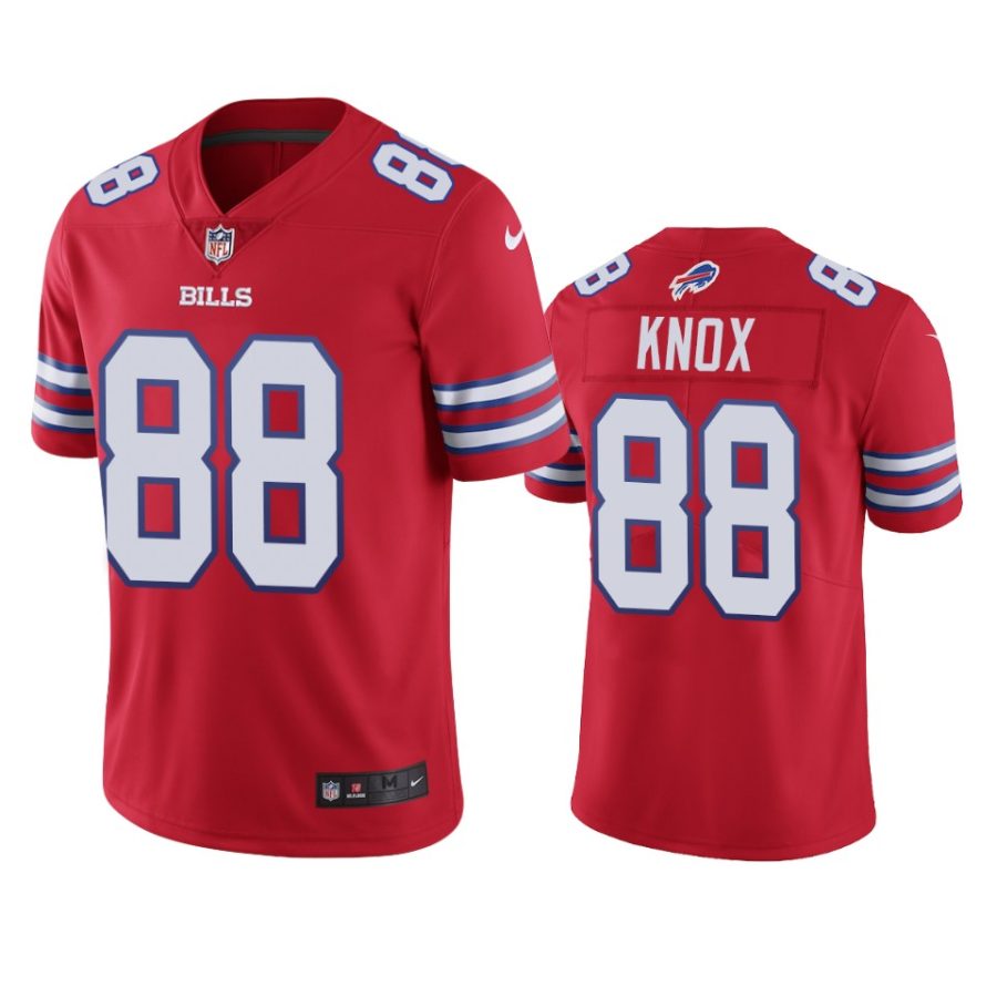 dawson knox bills red vapor jersey