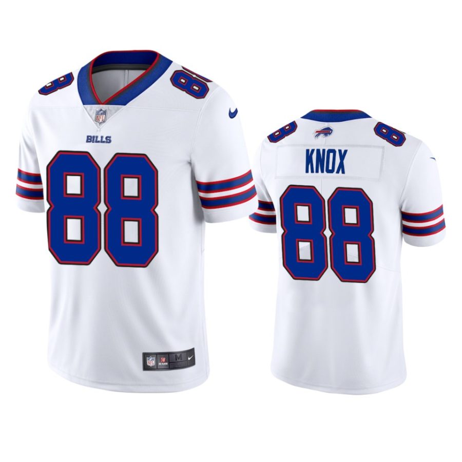 dawson knox bills white vapor jersey