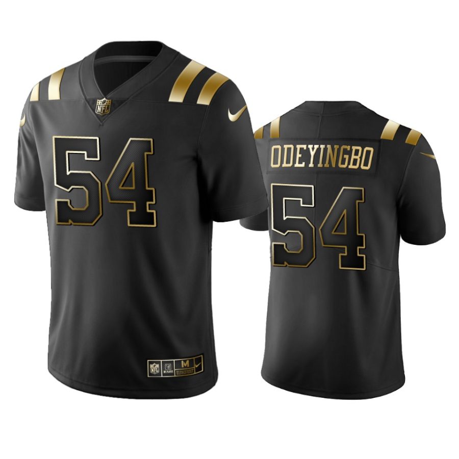 dayo odeyingbo colts black golden edition jersey