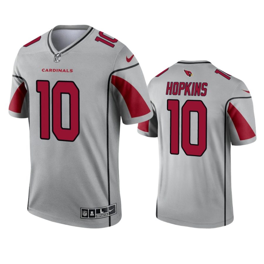 deandre hopkins cardinals 2021 inverted legend silver jersey