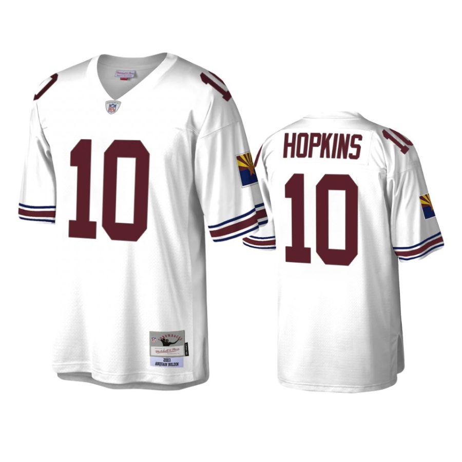 deandre hopkins cardinals white legacy replica throwback jersey
