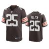 demetric felton browns brown game jersey