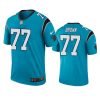 deonte brown color rush legend panthers blue jersey