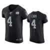 derek carr raiders black 60th season vapor elite jersey