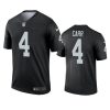 derek carr raiders black legend jersey