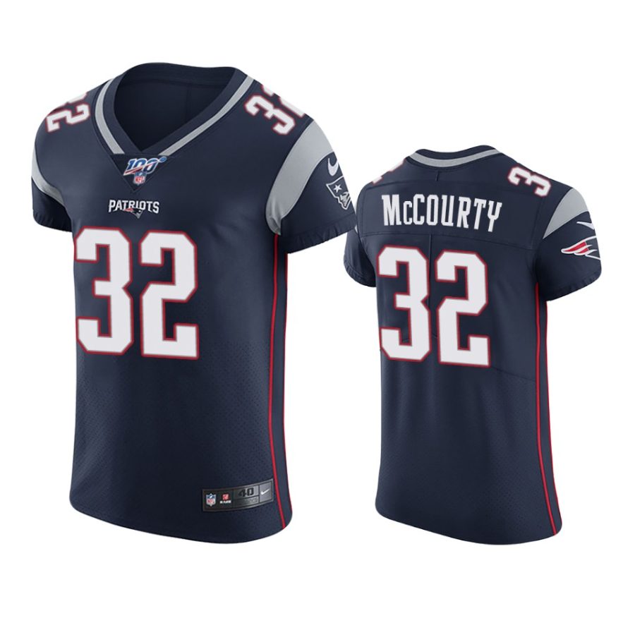 devin mccourty patriots navy nfl 100 vapor elite jersey