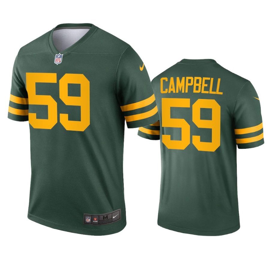 devondre campbell packers alternate legend green jersey