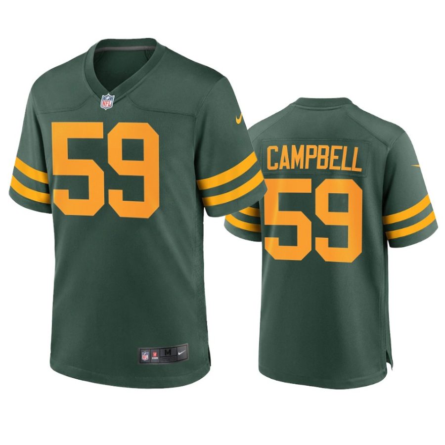 devondre campbell packers green alternate game jersey