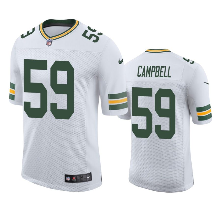 devondre campbell packers white vapor jersey