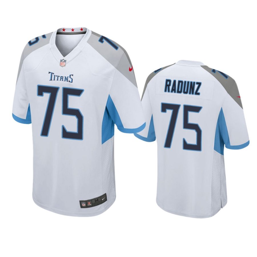 dillon radunz titans white game jersey