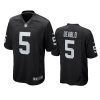 divine deablo raiders black game jersey