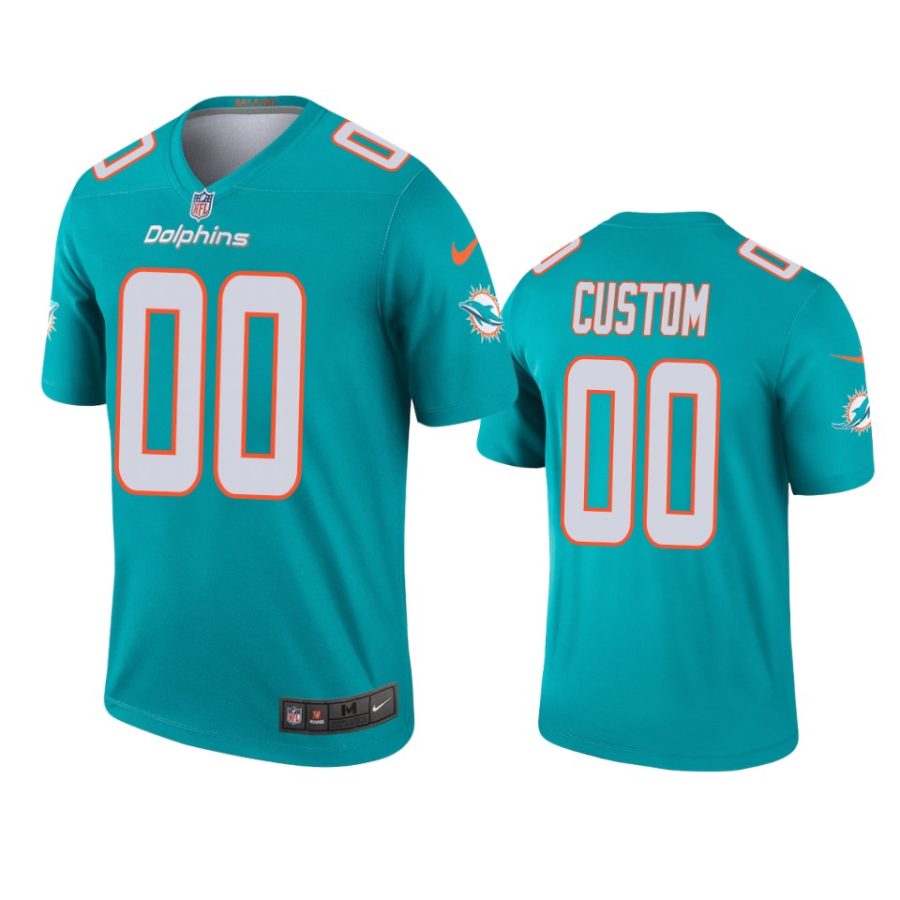 dolphins custom aqua legend jersey