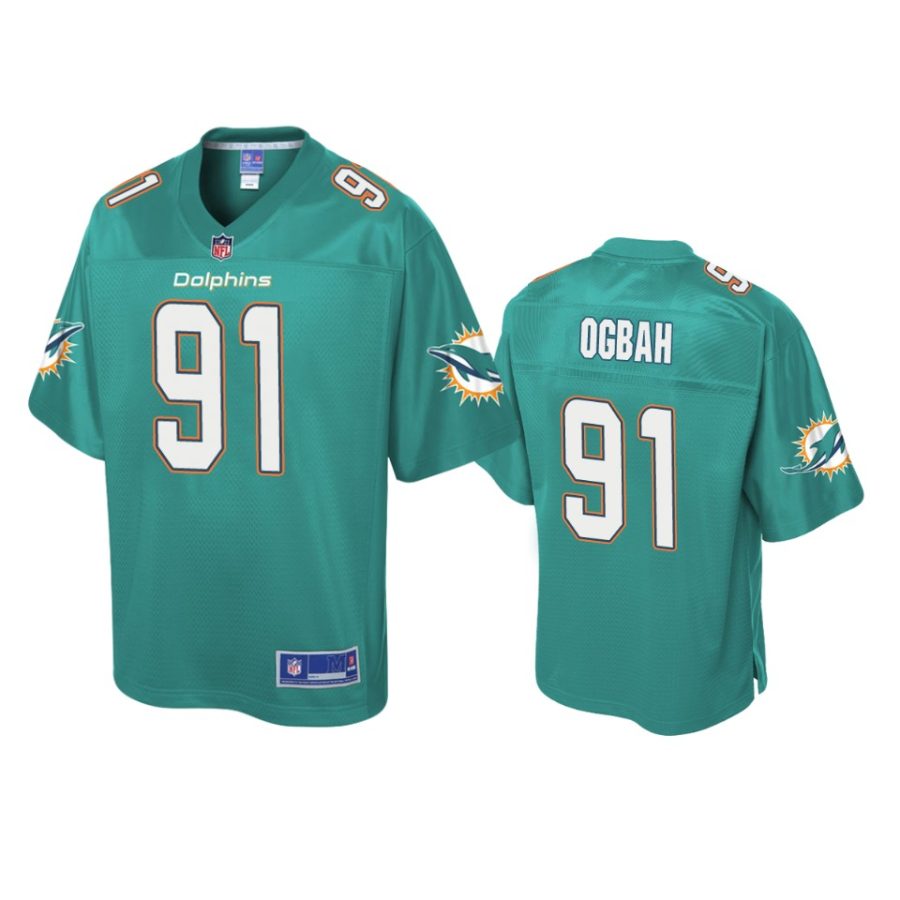 dolphins emmanuel ogbah aqua pro line jersey