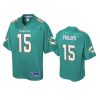 dolphins jaelan phillips aqua pro line jersey