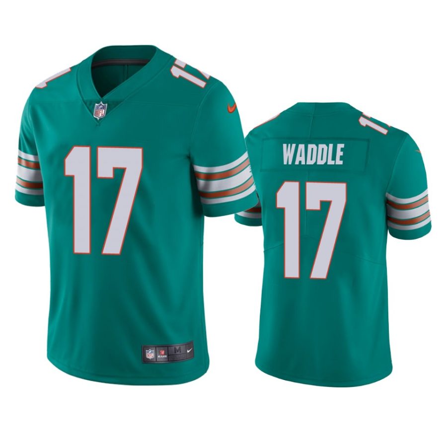 dolphins jaylen waddle aqua vapor jersey