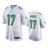 dolphins jaylen waddle white game jersey 0a