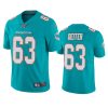 dolphins michael deiter aqua limited 100th season jersey