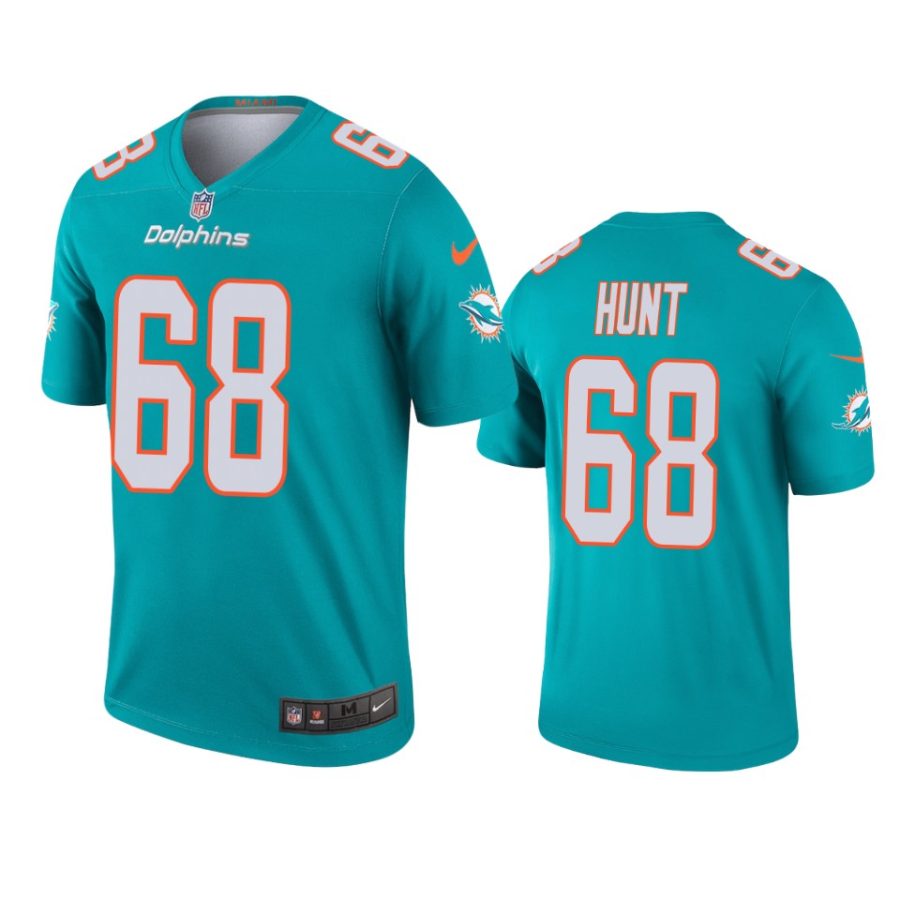 dolphins robert hunt aqua legend jersey