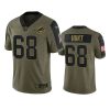 dolphins robert hunt olive limited 2021 salute to service jersey