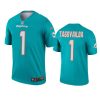 dolphins tua tagovailoa aqua legend jersey