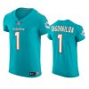 dolphins tua tagovailoa aqua vapor elite jersey