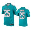 dolphins xavien howard aqua legend jersey