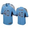 dontrell hilliard titans light blue game jersey