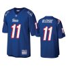 drew bledsoe patriots royal legacy replica retired player jersey