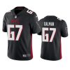 drew dalman falcons black vapor jersey