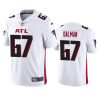 drew dalman falcons white vapor jersey