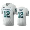 drew pyne white 2020 all america football game jersey