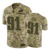 eagles 91 fletcher cox 2018 salute to service jersey