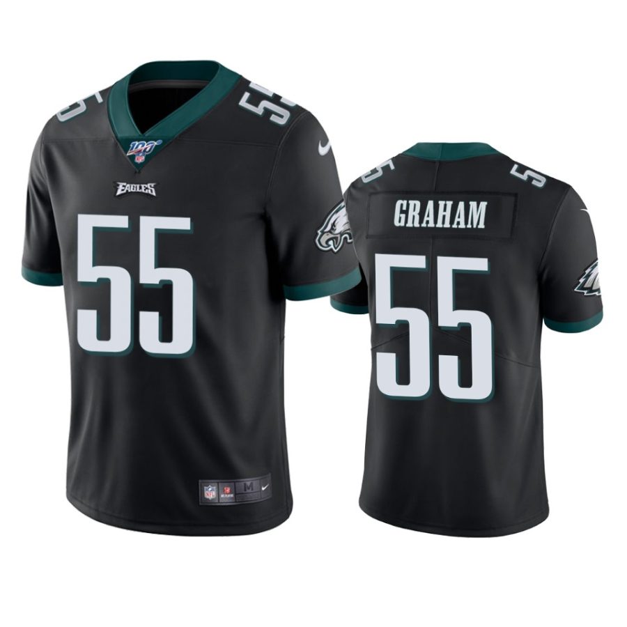 eagles brandon graham black limited 100th season jersey