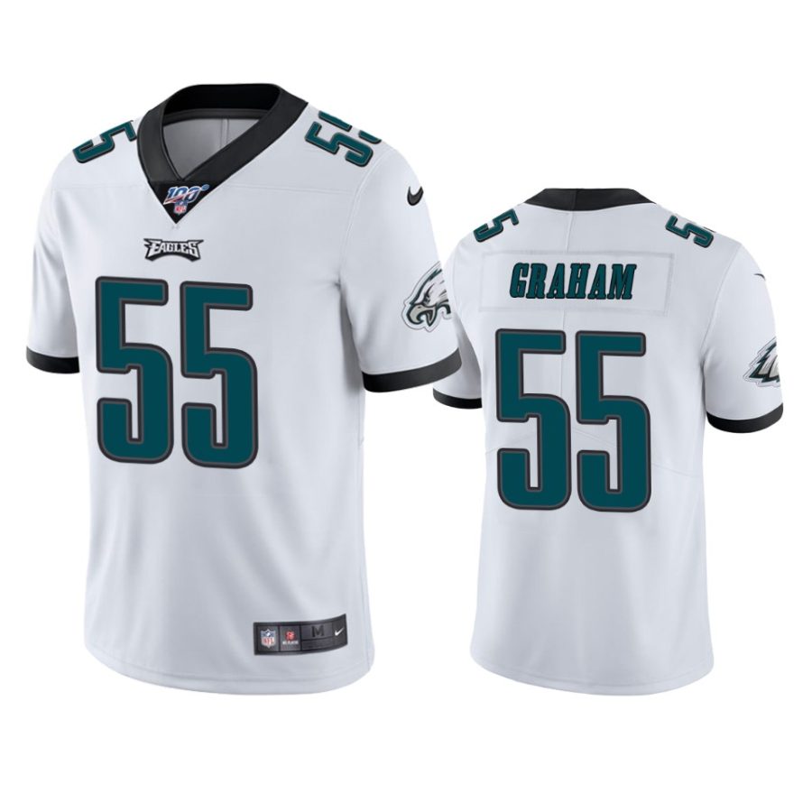 eagles brandon graham white limited 100th season jersey