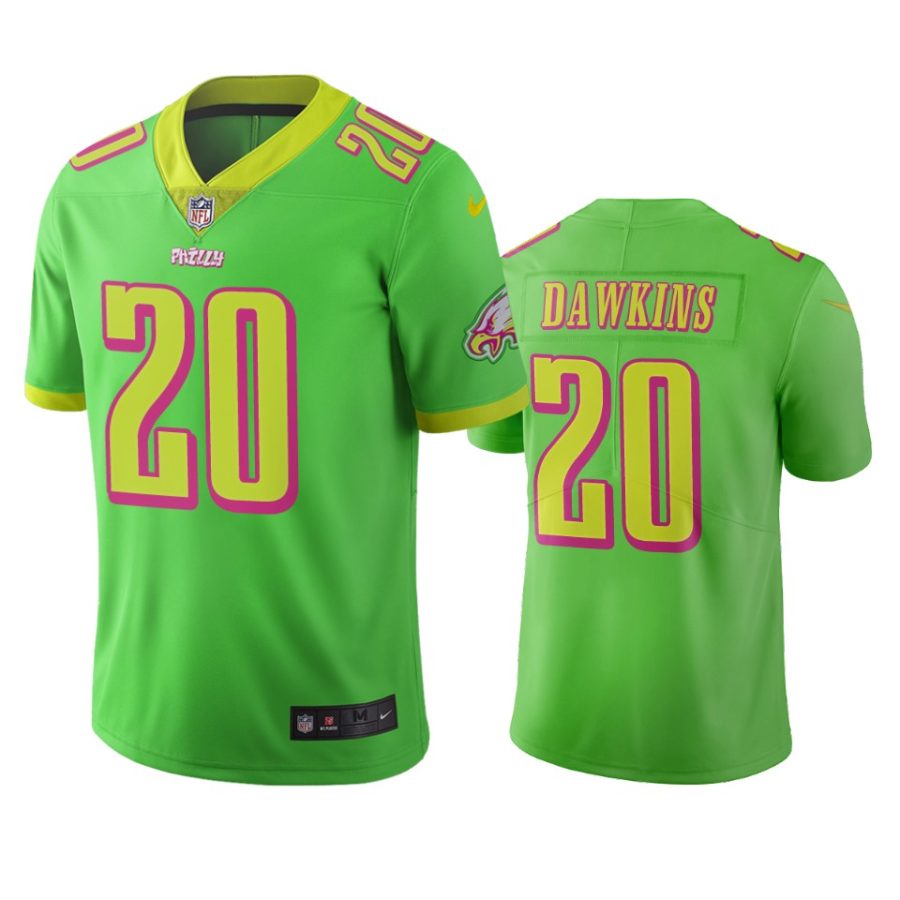 eagles brian dawkins green city edition jersey