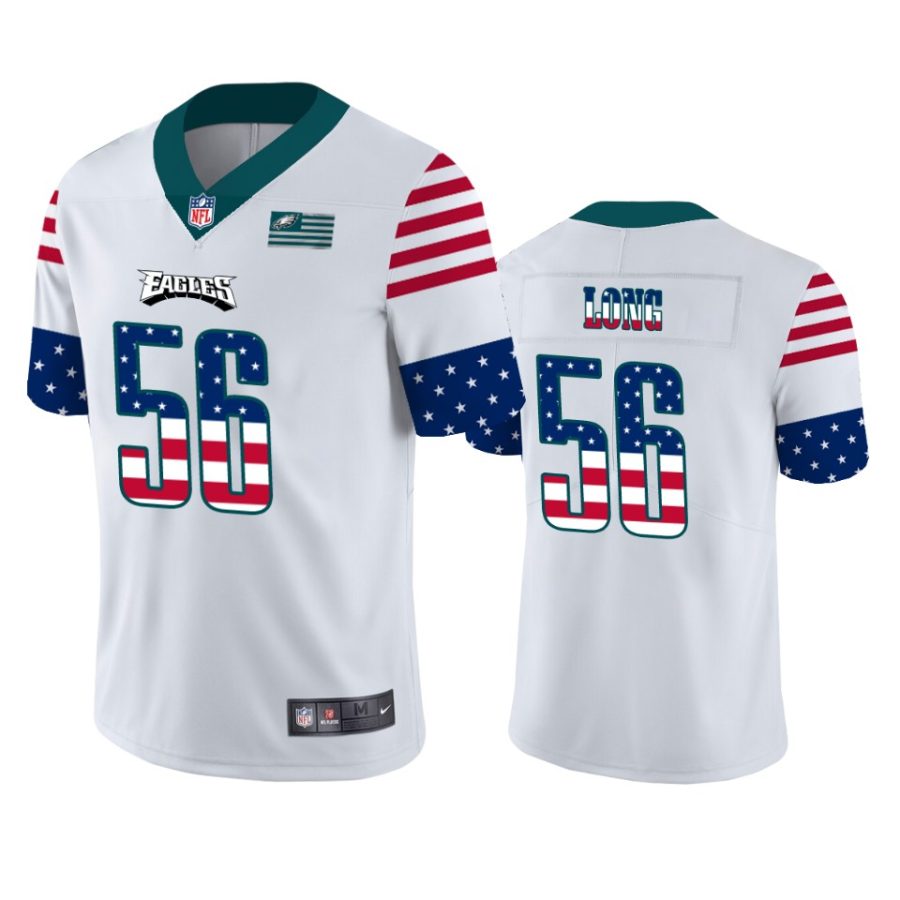 eagles chris long white independence day vapor jersey