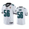 eagles chris long white walter payton man of the year award patch jersey